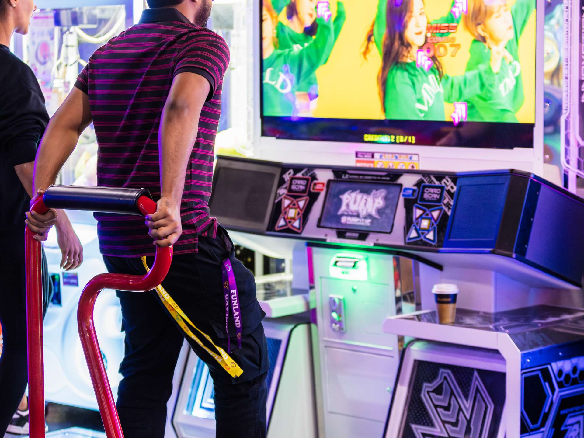 Pump it up machine